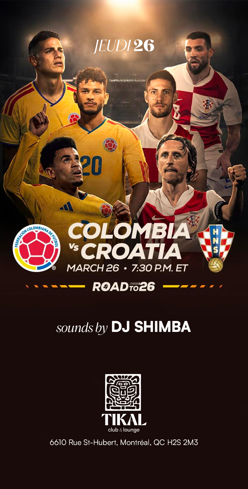 Colombia vs Croatia
